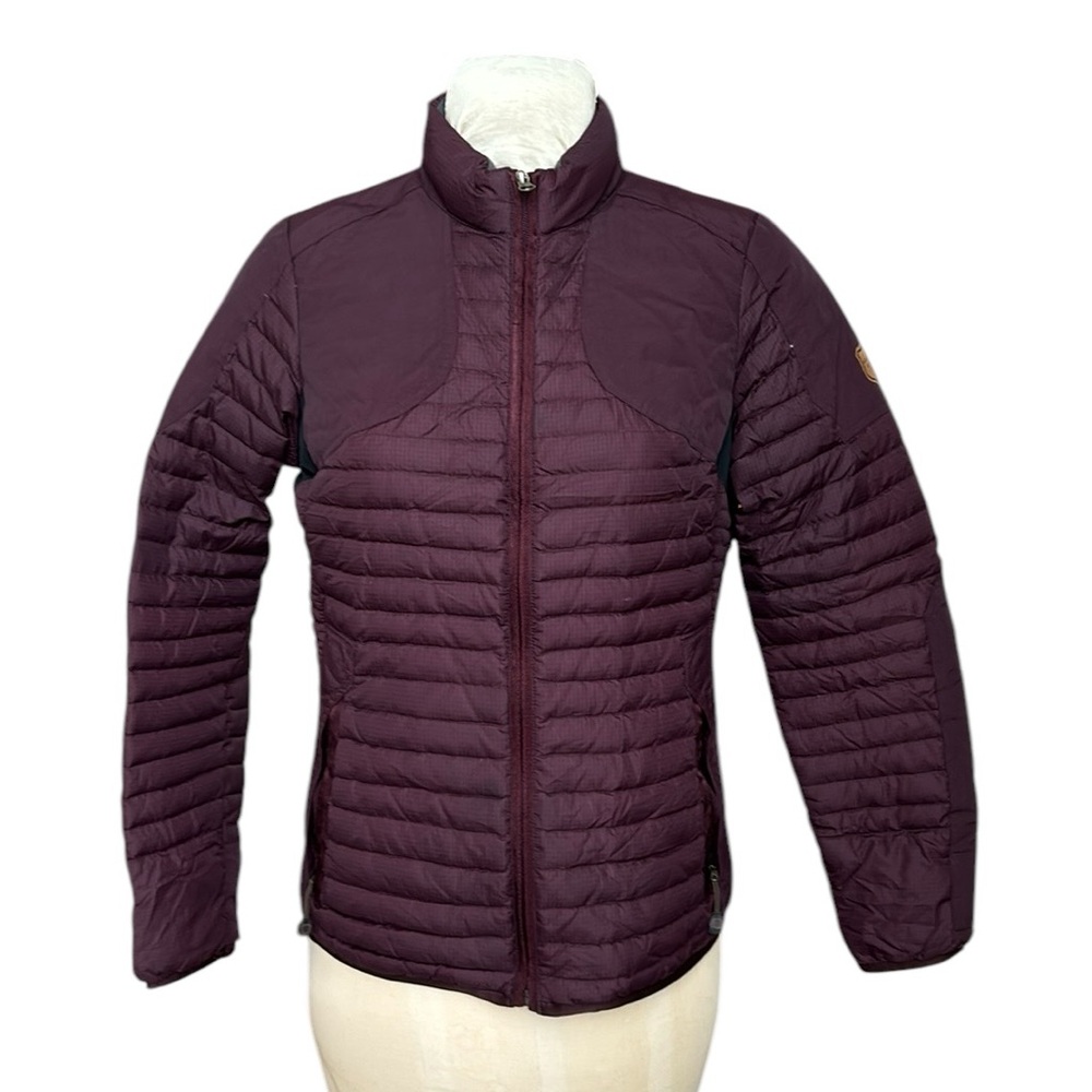 Eddie Bauer Goose Down‎ Sport Shop Stormdown 700 Field Jacket Eggplant Purple M